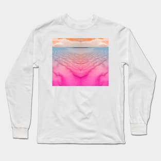 Blue ocean waves Long Sleeve T-Shirt